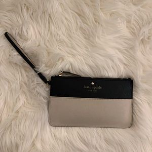 Kate spade leather wristlet